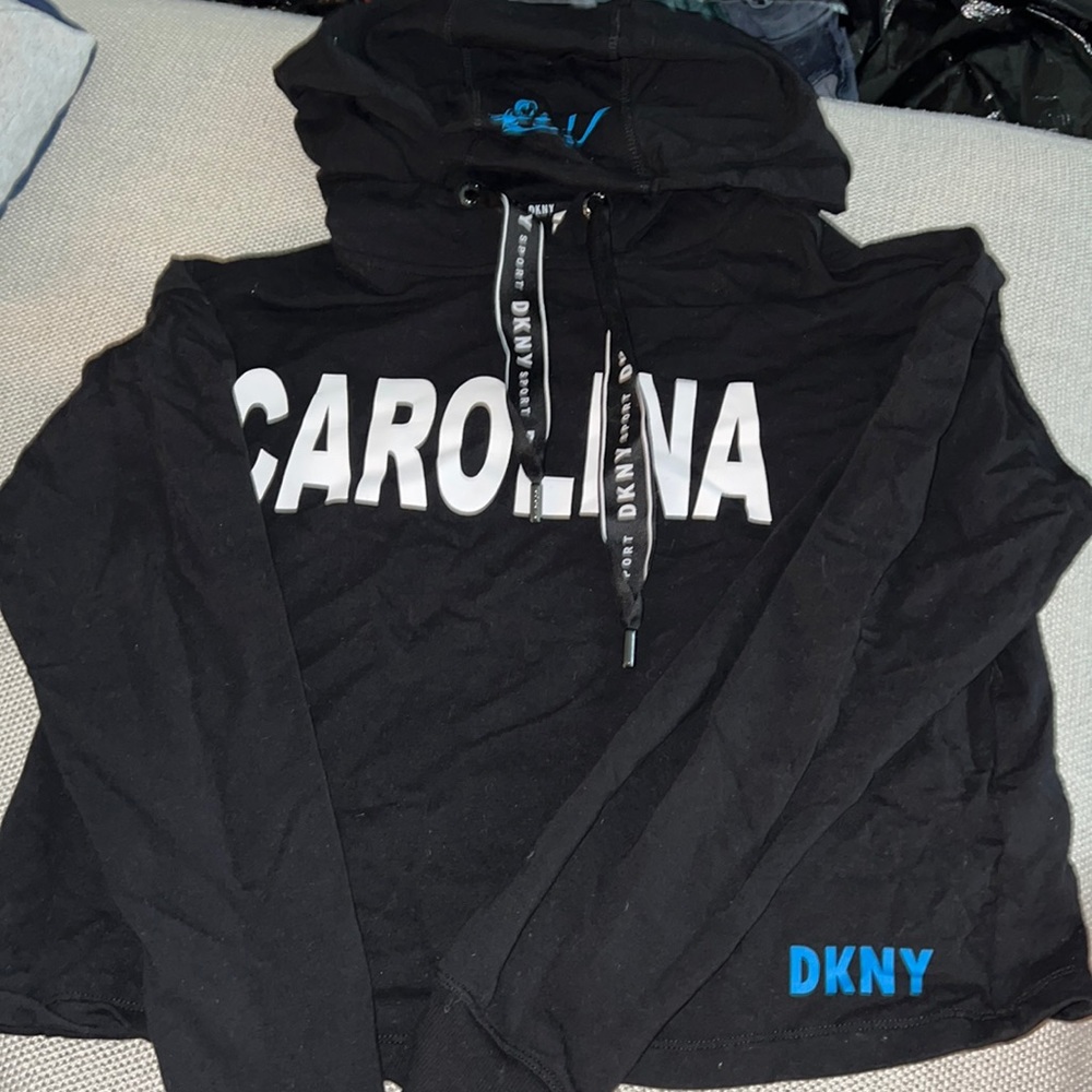 Carolina Panthers Cropped Hoodie